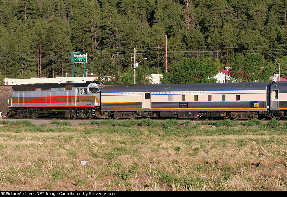 American Orient Express laundry "Los Angeles" #800715 on Grand Canyon Railway